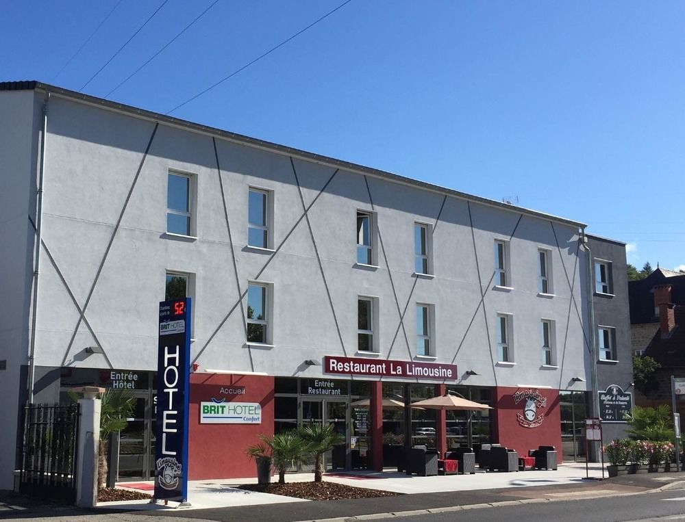 Brit Hotel Brive La Gaillarde - Restaurant La Limousine Malemort Экстерьер фото